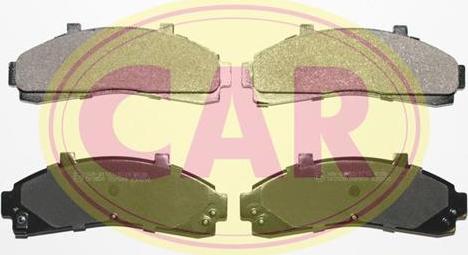 CAR PNT989 - Тормозные колодки, дисковые, комплект autospares.lv
