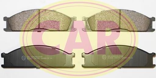 CAR PNT973 - Тормозные колодки, дисковые, комплект autospares.lv