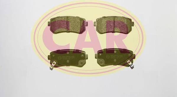 CAR PNT4431 - Тормозные колодки, дисковые, комплект autospares.lv