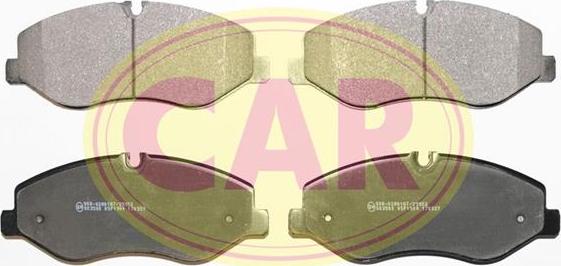 CAR PNT4091 - Тормозные колодки, дисковые, комплект autospares.lv