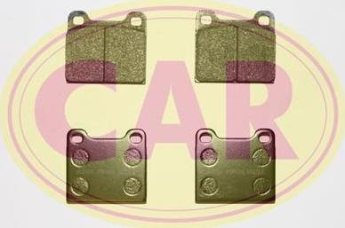 CAR PNT420 - Тормозные колодки, дисковые, комплект autospares.lv