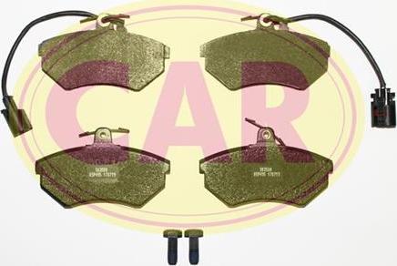 CAR PNT594 - Тормозные колодки, дисковые, комплект autospares.lv