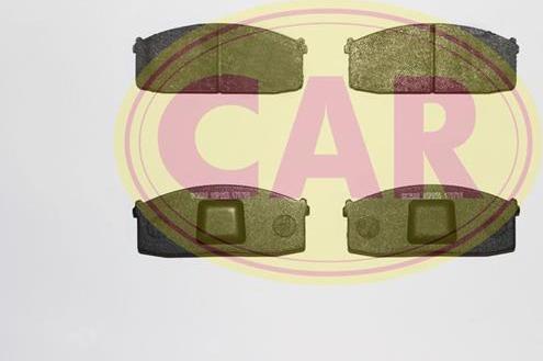 CAR PNT552 - Тормозные колодки, дисковые, комплект autospares.lv