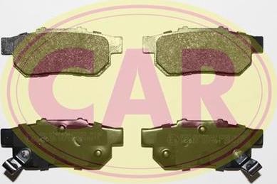CAR PNT199 - Тормозные колодки, дисковые, комплект autospares.lv