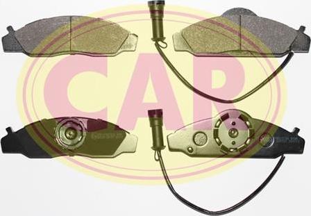 CAR PNT127 - Тормозные колодки, дисковые, комплект autospares.lv