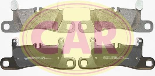CAR PNT8571 - Тормозные колодки, дисковые, комплект autospares.lv
