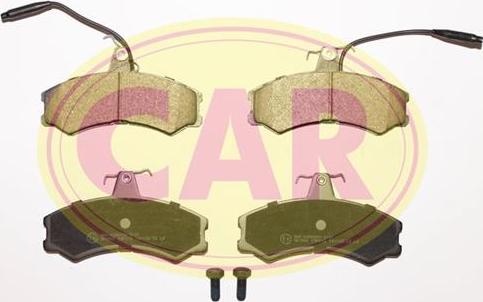 CAR PNT210 - Тормозные колодки, дисковые, комплект autospares.lv