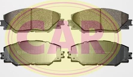CAR PNT2821 - Тормозные колодки, дисковые, комплект autospares.lv