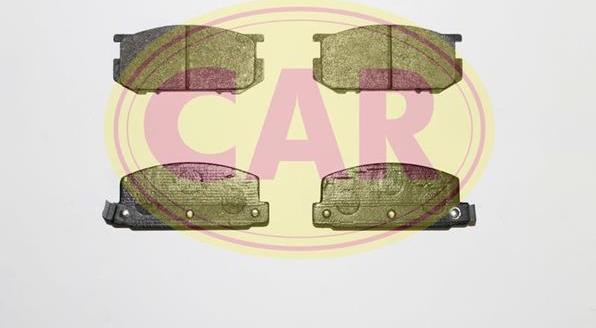 CAR PNT764 - Тормозные колодки, дисковые, комплект autospares.lv
