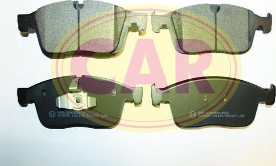 CAR PNT7002 - Тормозные колодки, дисковые, комплект autospares.lv