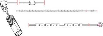 Carrab Brake Parts 8192 - Сигнализатор, износ тормозных колодок autospares.lv