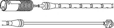 Carrab Brake Parts 8152 - Сигнализатор, износ тормозных колодок autospares.lv