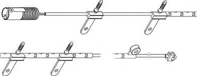 Carrab Brake Parts 8216 - Сигнализатор, износ тормозных колодок autospares.lv