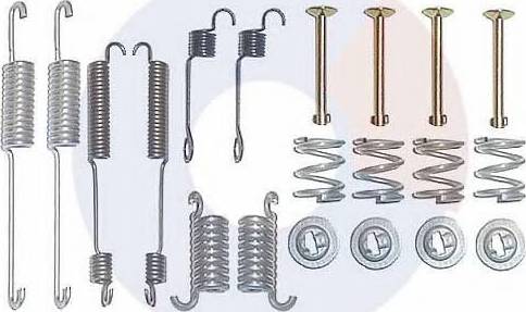 Carrab Brake Parts 3044 - Комплектующие, барабанный тормозной механизм autospares.lv