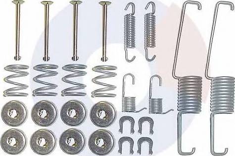 Carrab Brake Parts 3077 - Комплектующие, барабанный тормозной механизм autospares.lv