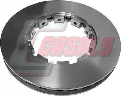 Casals 55350-1 - Тормозной диск autospares.lv