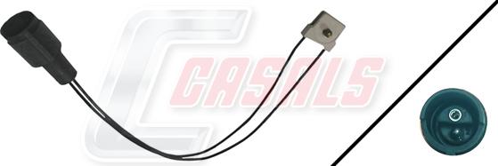 Casals 50056 - Сигнализатор, износ тормозных колодок autospares.lv