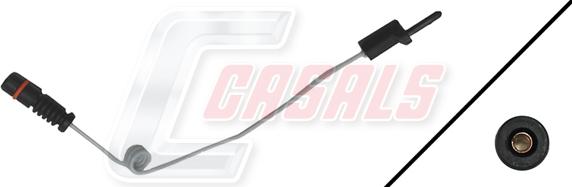 Casals 50003 - Сигнализатор, износ тормозных колодок autospares.lv