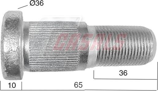 Casals 21522 - Шпилька ступицы колеса autospares.lv