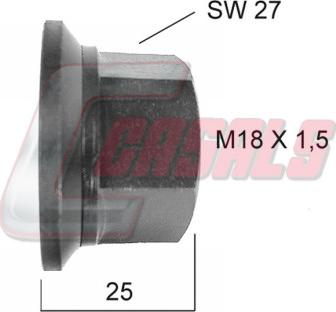 Casals 21391 - Гайка крепления колеса autospares.lv