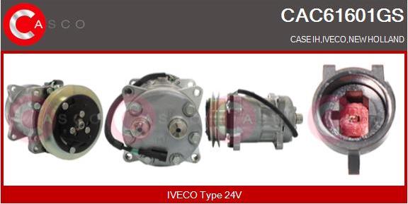 Casco CAC61601GS - Компрессор кондиционера autospares.lv