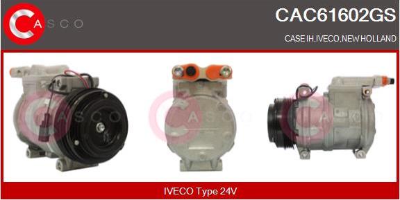 Casco CAC61602GS - Компрессор кондиционера autospares.lv