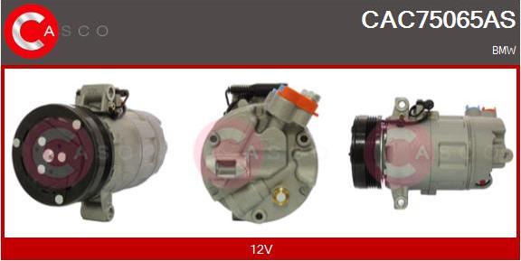 Casco CAC75065AS - Компрессор кондиционера autospares.lv