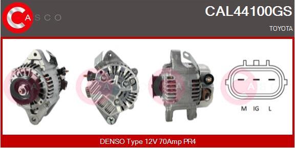Casco CAL44100GS - Генератор autospares.lv