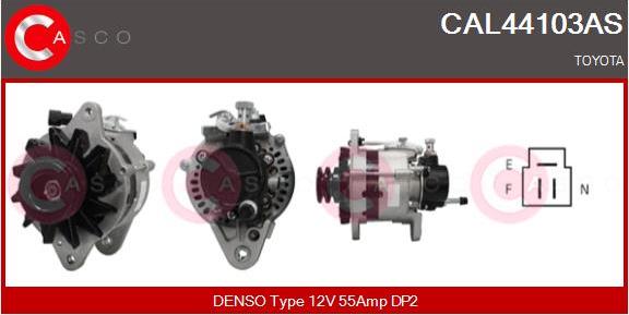 Casco CAL44103AS - Генератор autospares.lv