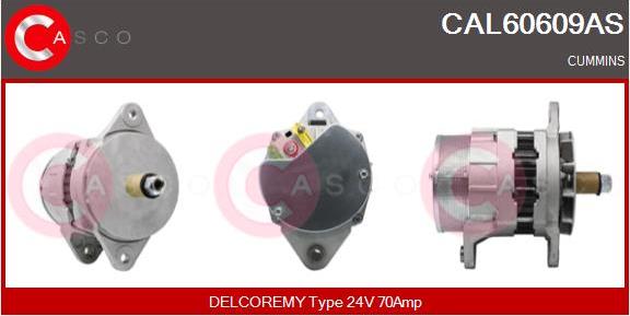 Casco CAL60609AS - Генератор autospares.lv