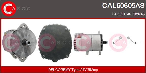 Casco CAL60605AS - Генератор autospares.lv