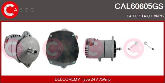Casco CAL60605GS - Генератор autospares.lv