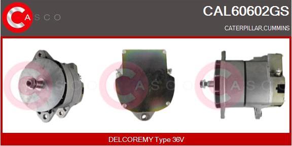 Casco CAL60602GS - Генератор autospares.lv