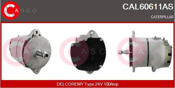 Casco CAL60611AS - Генератор autospares.lv