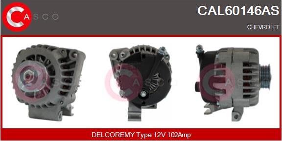 Casco CAL60146AS - Генератор autospares.lv