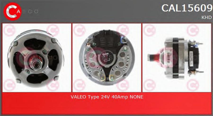 Casco CAL15609 - Генератор autospares.lv