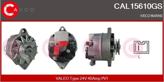 Casco CAL15610GS - Генератор autospares.lv