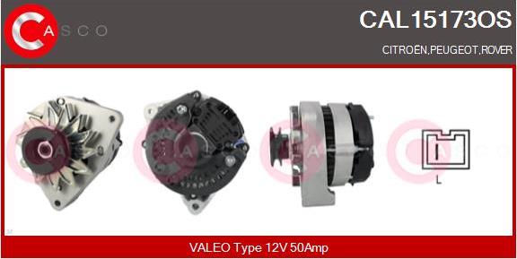 Casco CAL15173OS - Генератор autospares.lv