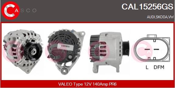 Casco CAL15256GS - Генератор autospares.lv