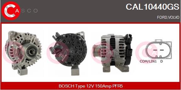 Casco CAL10440GS - Генератор autospares.lv
