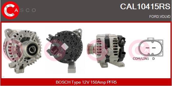 Casco CAL10415RS - Генератор autospares.lv