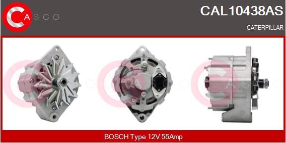 Casco CAL10438AS - Генератор autospares.lv