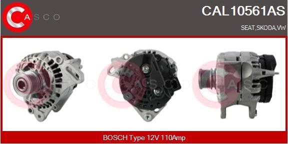 Casco CAL10561AS - Генератор autospares.lv