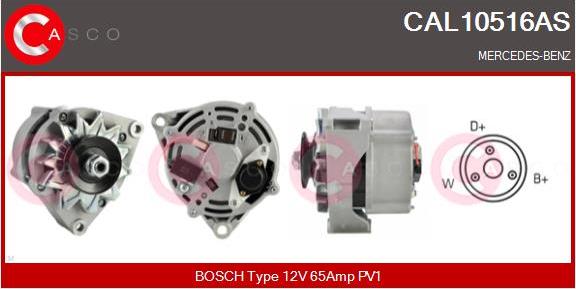 Casco CAL10516AS - Генератор autospares.lv