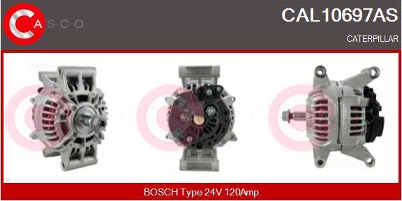 Casco CAL10697AS - Генератор autospares.lv