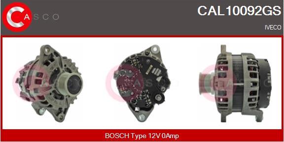 Casco CAL10092GS - Генератор autospares.lv