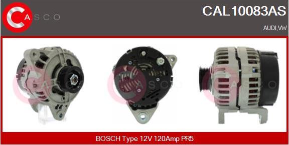 Casco CAL10083AS - Генератор autospares.lv