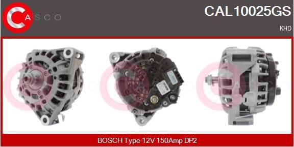 Casco CAL10025GS - Генератор autospares.lv