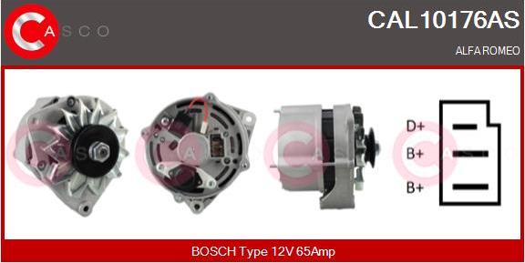 Casco CAL10176AS - Генератор autospares.lv