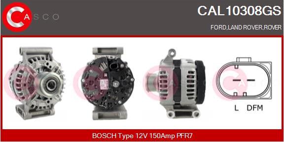 Casco CAL10308GS - Генератор autospares.lv